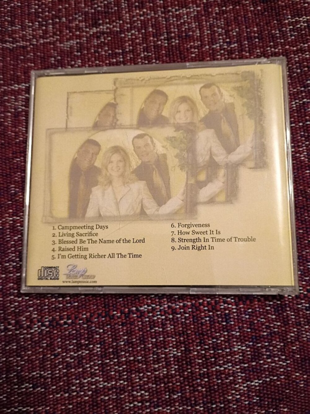 Join In CD By Ricky Atkinson & Compassion - Southern Gospel Album. - Picture 2 of 5